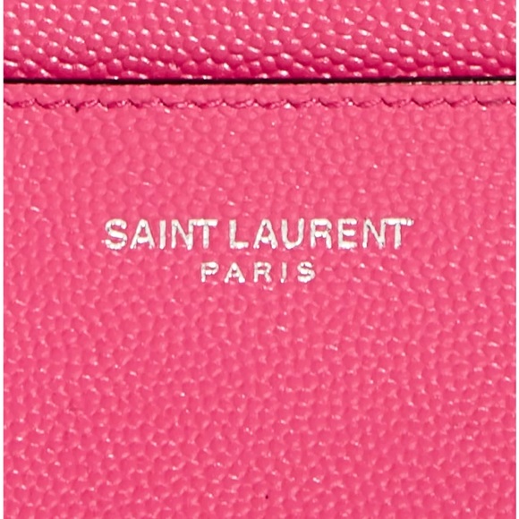 SAINT LAURENT PARIS CREDIT CARD CASE IN SMOOTH LEATHER - Picture 6 of 7